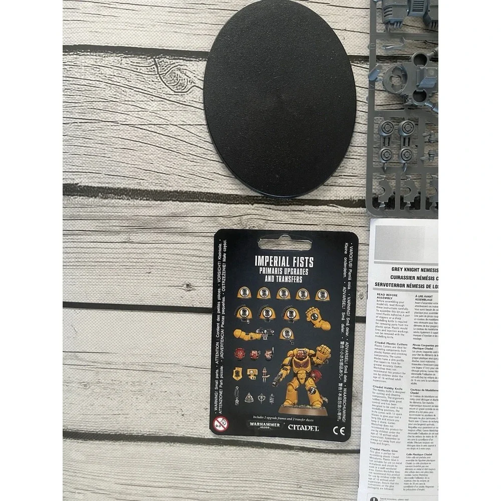 Grey Knights Grandmaster in Nemesis Dreadknight Warhammer 40k